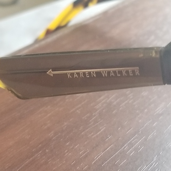 Karen Walker Alexandria Crazy Tort Sunglasses - Picture 11 of 15